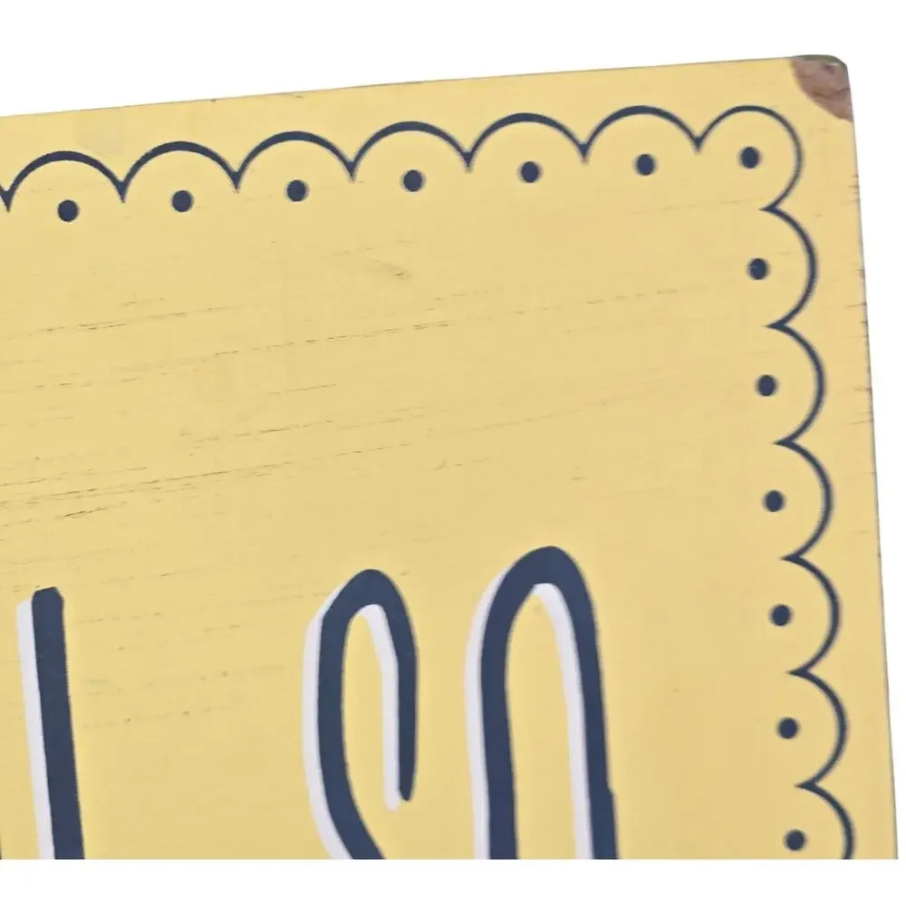 Clever Captions Wood Sign Told You So Mom Yellow‎ Home Decor Wall Art